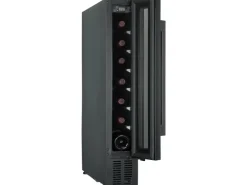 PKM Weintemperierschrank UWTS20-7G Schwarz