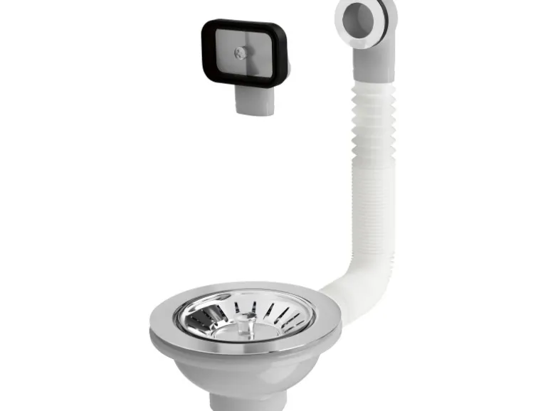 Prevex Ablaufventil-Set 1 1/2" Ø 114 mm Chrom