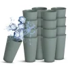 ProHome Becher Kunststoff Grün 0,4 Liter 16er Pack
