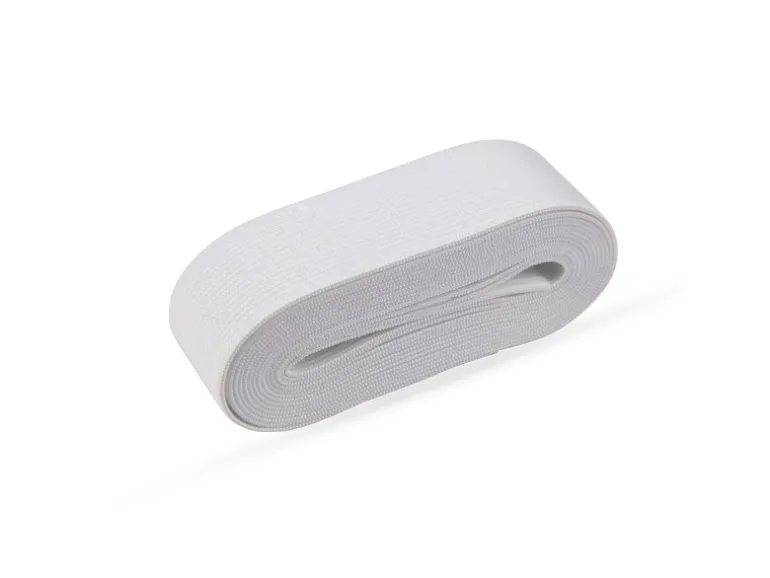 ProHome Gummiband 2,5 m x 3,0 cm Weiß