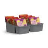 ProHome Küchenorganizer Gewürze & Tüten Anthrazit 2er Pack
