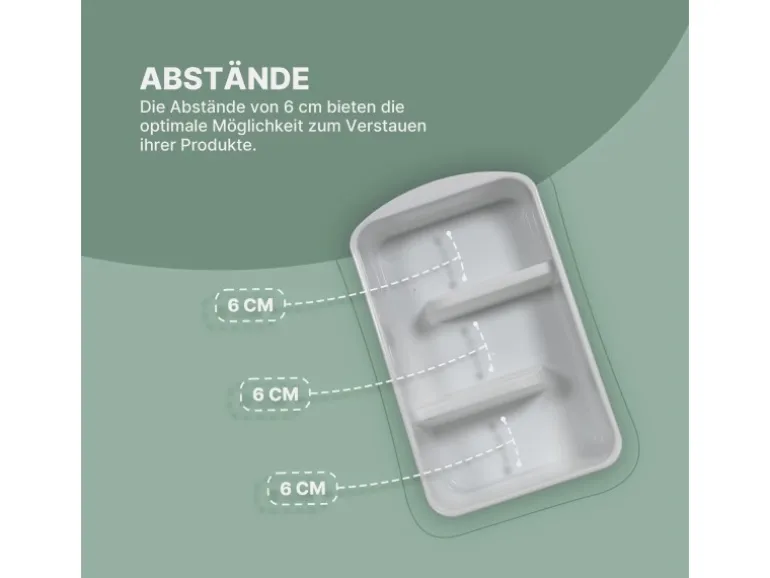 ProHome Küchenorganizer Gewürze & Tüten Weiß 1er Pack