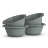 ProHome Kunststoff Schüssel BPA Frei 1,55 x 6 cm Grün 4er Pack