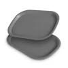 ProHome Kunststoff Tablett BPA Frei 377 x 277 cm Grau 2er Pack
