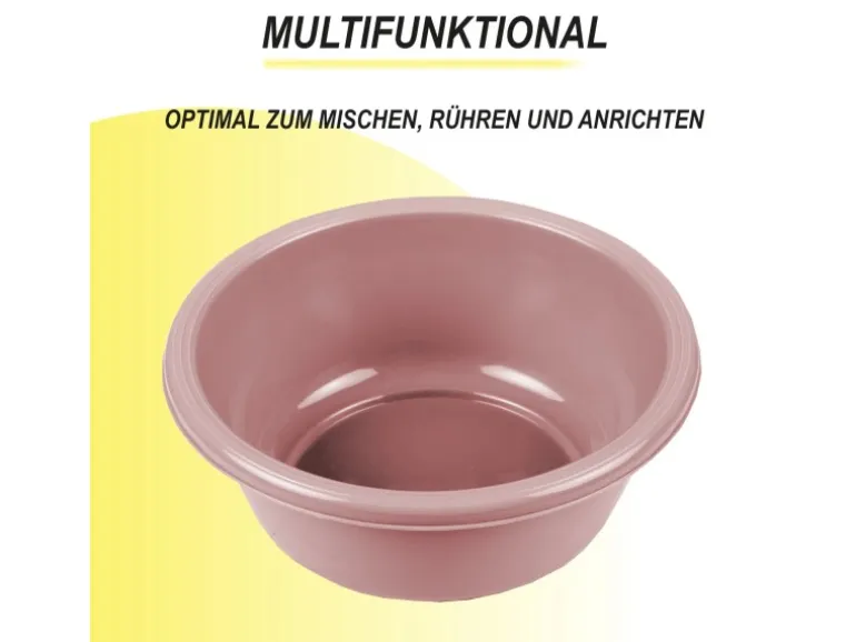 ProHome Schüssel 5er Set Rosa
