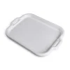 ProHome Serviertablett Weiß 53 x 37 x 3 cm