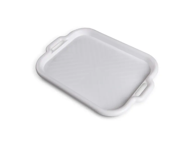 ProHome Serviertablett Weiß 53 x 37 x 3 cm