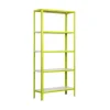 PROREGAL Wohnregal Living Koala Metal mit 5 Fachböden HxBxT 180 x 80 x 30 cm Fachlast 150 kg Grün/Weiß