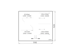Pyramis Kochfeld PHI62432FMB