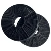Respekta Aktivkohlefilter MIZ2700 Schwarz 2 Stück