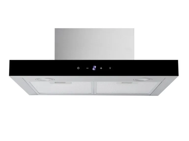 Respekta Blockhaube Sira mit Glasfront Edelstahl 60 cm