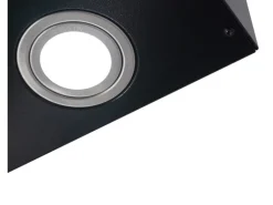 Respekta Design-Schräghaube CH24080SM Schwarz