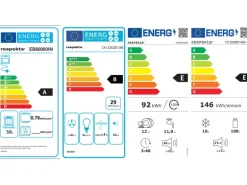 Respekta Economy Küchenzeile KB280ESGS 280 cm Grau-Eiche Sägerau