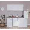 Respekta Economy Küchenzeile KB180WWC 180 cm Weiß