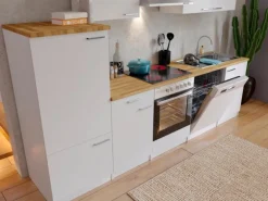 Respekta Economy Küchenzeile KB280WWC 280 cm Weiß