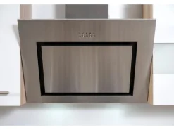 Respekta Economy Küchenzeile KB270ESWS 270 cm Weiß-Eiche Sägerau