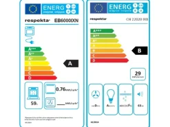 Respekta Economy Küchenzeile KB210ESWS 210 cm Weiß-Eiche Sägerau