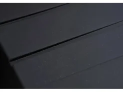 Respekta Einbauspüle Mineralite Houston 100 cm x 50 cm Schwarz
