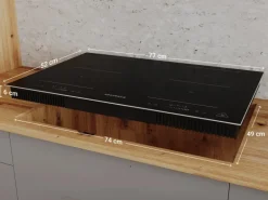 Respekta Induktionskochfeld Fynn 77 cm