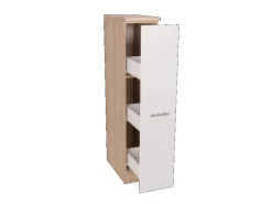Respekta Küchen-Apothekerschrank Merle 30 cm Weiß