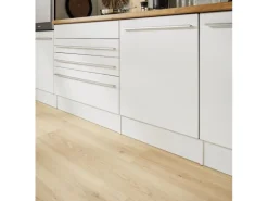 Respekta Küchenblock Gabriel LBBERP320HWWC ohne E-Geräte 320 cm Weiß Hochglanz