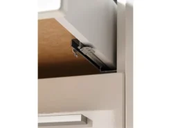 Respekta Küchenblock Gabriel LBBERP320HWWC ohne E-Geräte 320 cm Weiß Hochglanz