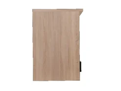 Respekta Küchen-Herdumbauschrank Merle 60 cm Schwarz