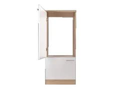 Respekta Küchen-Kühlschrankumbau Merle 6200SKU060ESGR1 60 cm Weiß