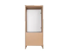 Respekta Küchen-Kühlschrankumbau Merle 6200SKU060ESGR1 60 cm Weiß
