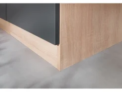 Respekta Küchenmöbel-Set 13 Merle 150 cm Grau