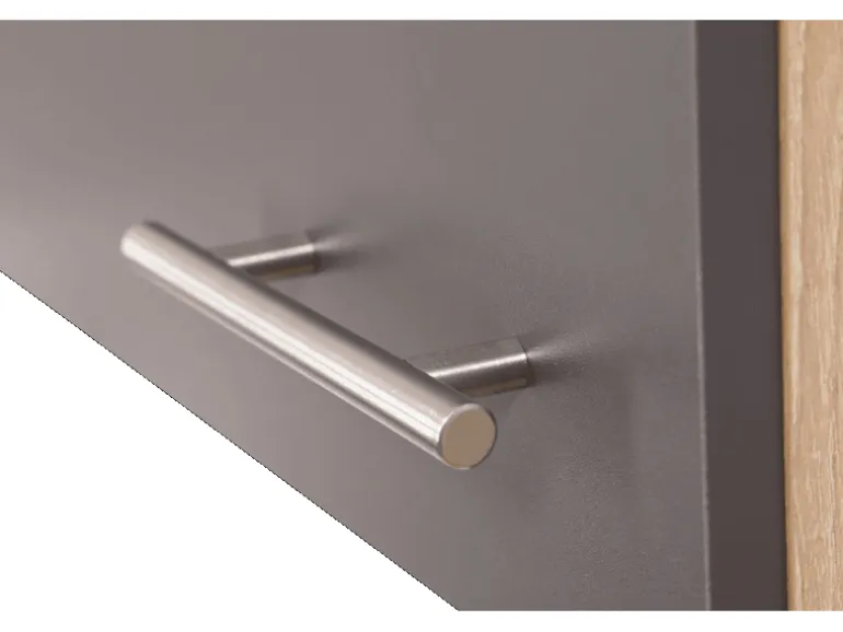 Respekta Küchenmöbel-Set 2 Merle 100 cm Grau