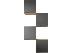 Respekta Küchenmöbel-Set 7 Merle 100 cm Grau