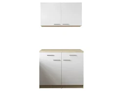 Respekta Küchenmöbel-Set 10 Merle 100 cm Weiß