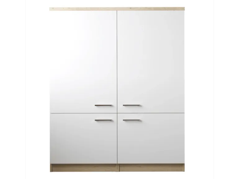 Respekta Küchenmöbel-Set 11 Merle 120 cm Weiß