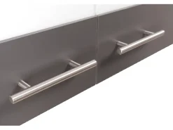 Respekta Küchenmöbel-Set 5 Merle 100 cm Grau