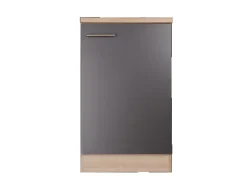 Respekta Küchen-Spülenunterschrank Merle 50 cm Grau