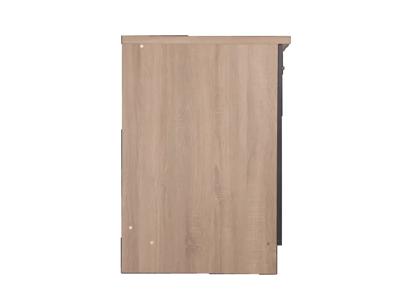 Respekta Küchen-Spülenunterschrank Merle 100 cm Grau