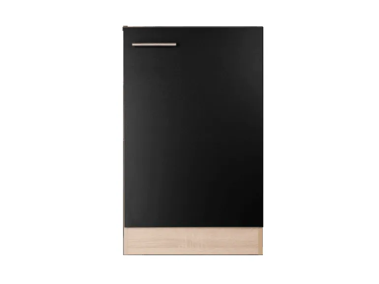 Respekta Küchen-Spülenunterschrank Merle 50 cm Schwarz