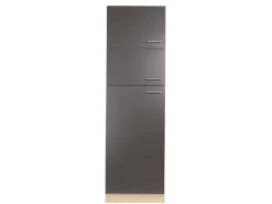 Respekta Küchen-Umbauschrank Merle 60 cm Grau