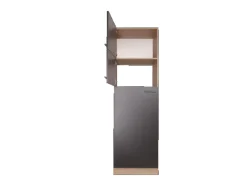 Respekta Küchen-Umbauschrank Merle 60 cm Grau