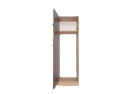 Respekta Küchen-Umbauschrank Merle 60 cm Grau