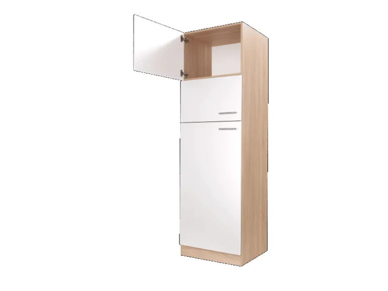 Respekta Küchen-Umbauschrank Merle 60 cm Weiß