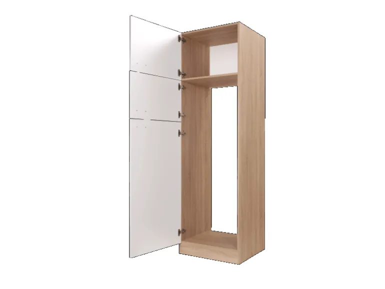Respekta Küchen-Umbauschrank Merle 60 cm Weiß