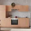 Respekta Küchenzeile KB270BBEC 270 cm Buche Nachbildung
