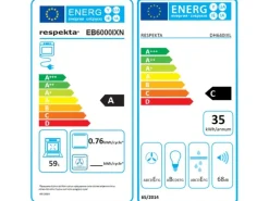 Respekta Küchenzeile KB210BGE 210 cm Grau Buche Nachbildung
