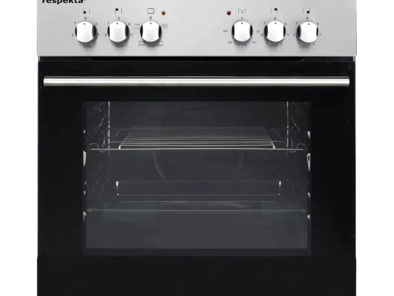 Respekta Küchenzeile KB240ESG 240 cm Grau-Eiche