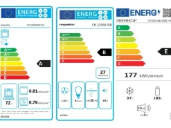 Respekta Küchenzeile KB330EYWMIGKE 330 cm Weiß Seidengl.-Eiche York Nachbildung