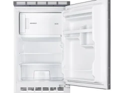 Respekta Küchenzeile KB150WG 150 cm Grau-Weiß Glänzend