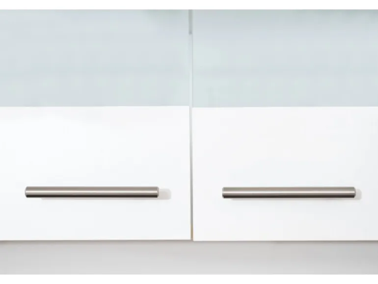 Respekta Küchenzeile KB310WWC 310 cm Weiß