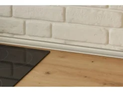 Respekta Küchenzeile Marleen 220 cm Artisan-Eiche Grau Matt Winkel